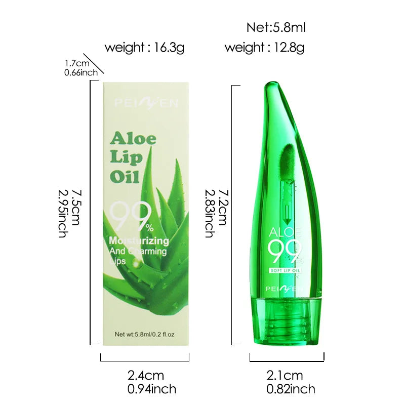 %99 Aloe Vera Soft Lip Oil