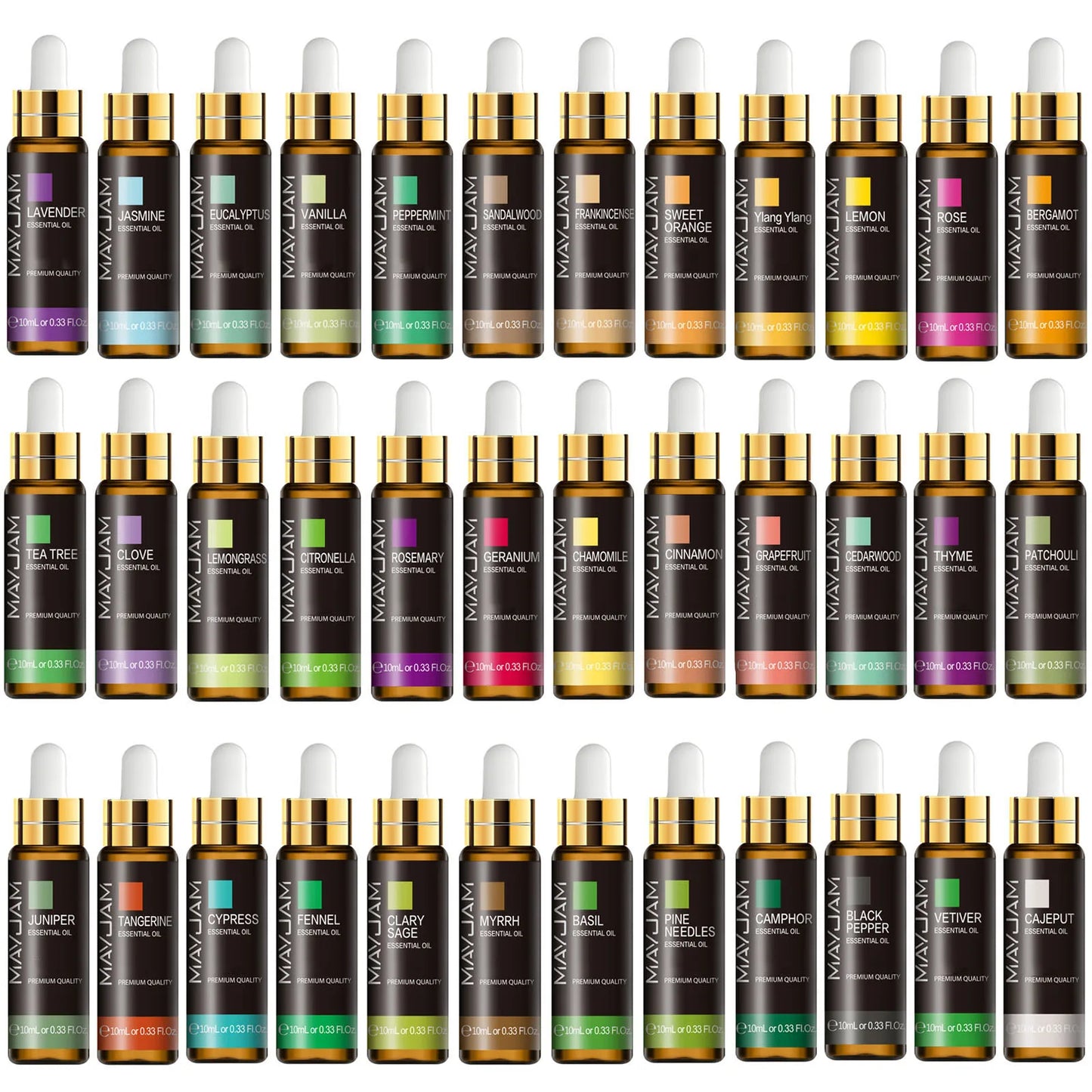 Essential Oil 10ml with Dropper - MAYJAM