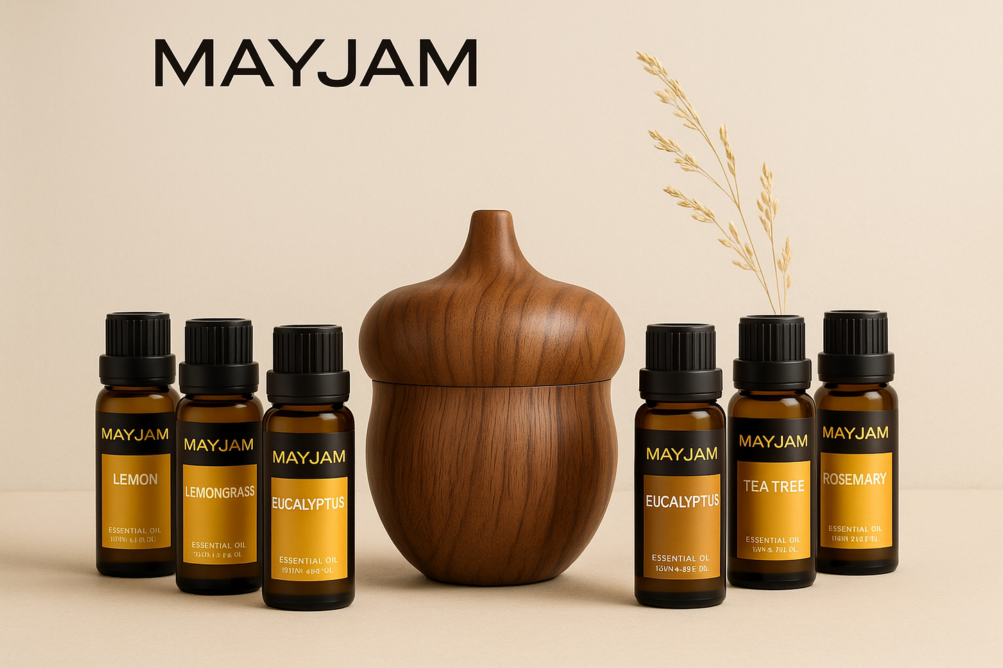 Essential Oil 10ml with Dropper - MAYJAM